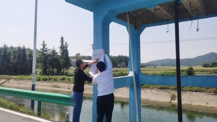 筑牢安全屏障，守护灌区安宁——市柘林灌区管理中心多措并举开展安全技术防范工程宣传活动